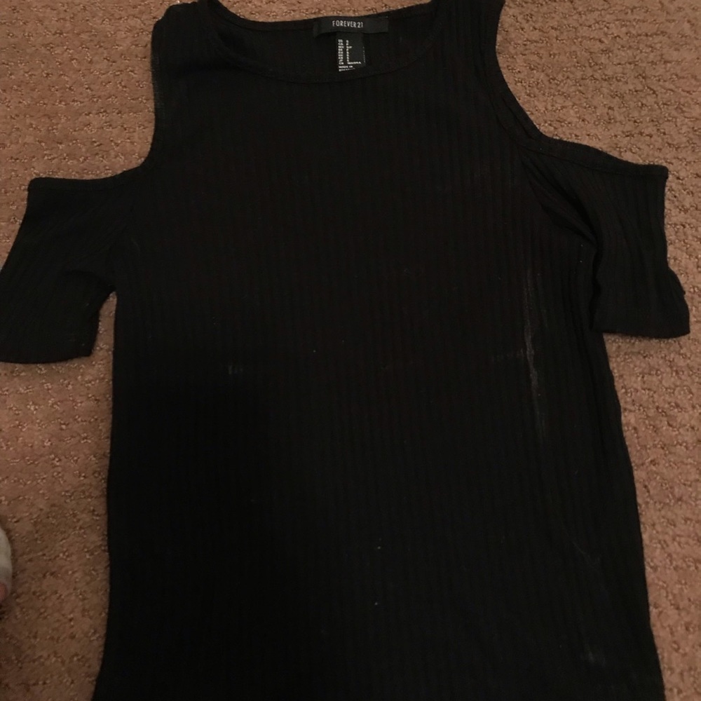 Forever 21 cute black tee❤️